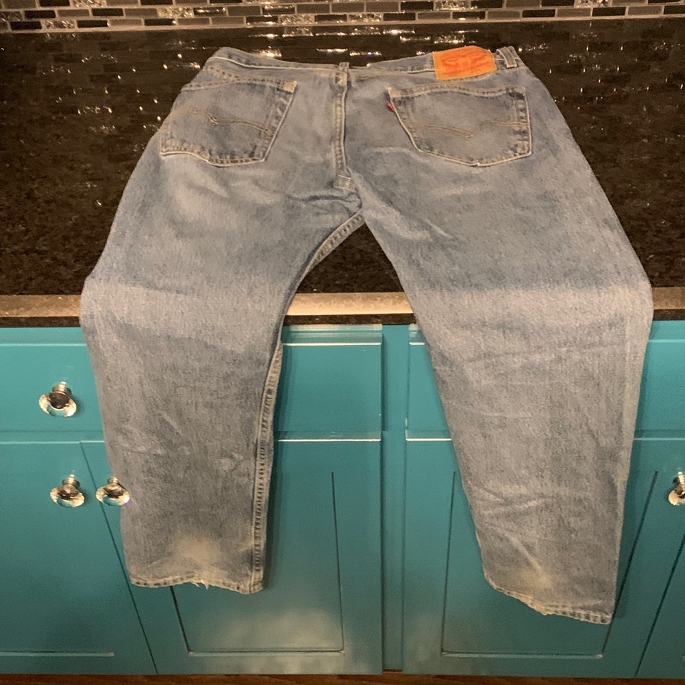 Classic Levi 505 Blue Denim Jeans